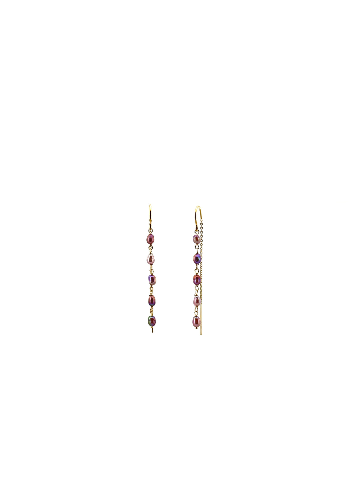 Edison Keshi Threader Earring