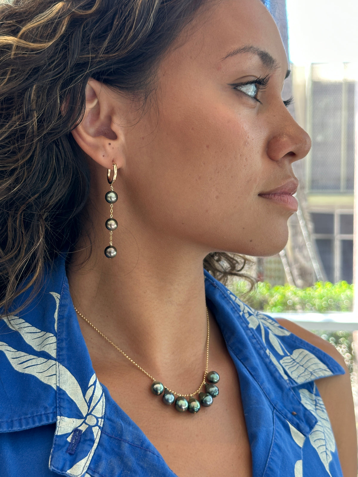 Multi Teardrop Necklace