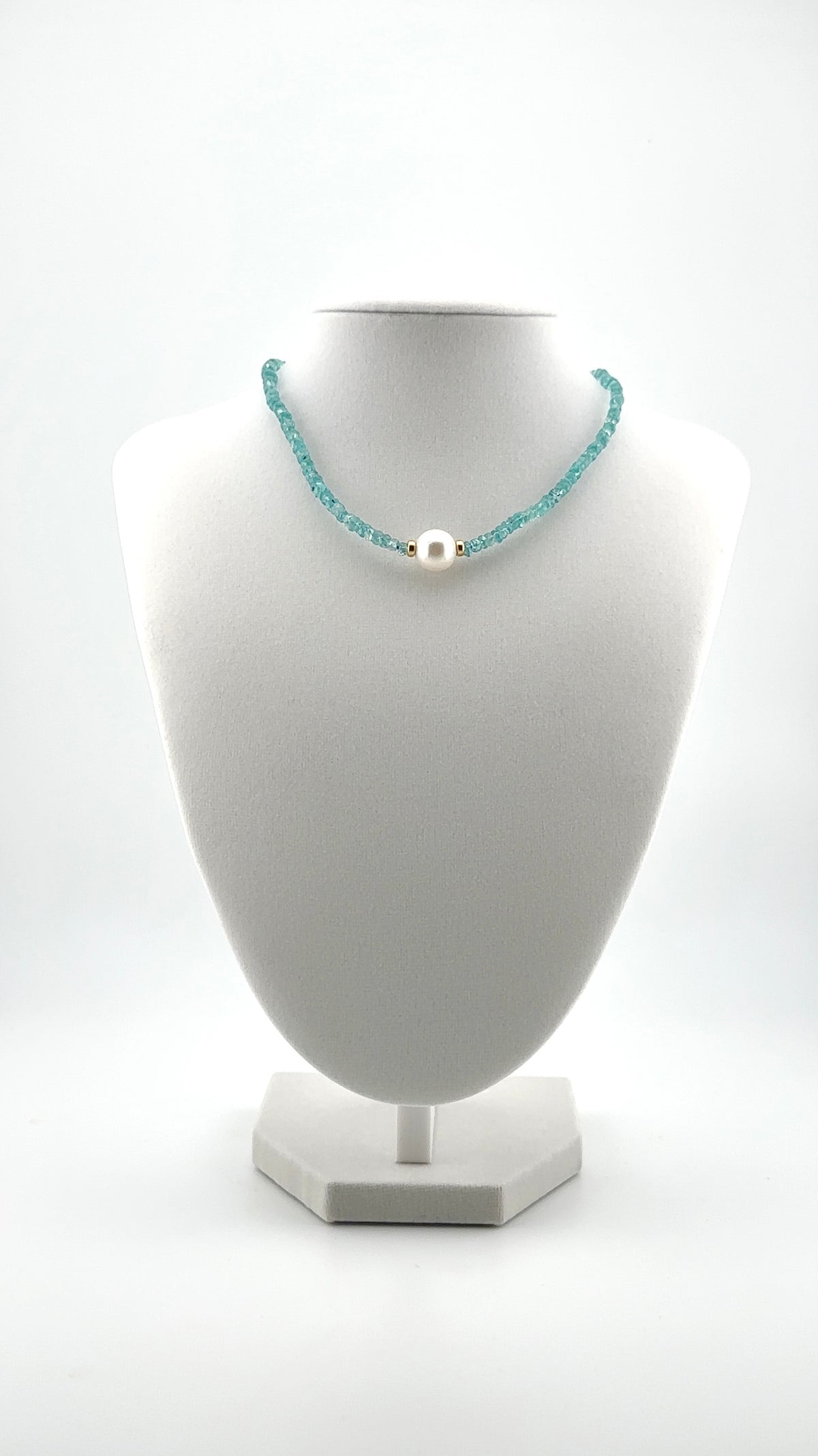 Apatite Freshwater Necklace