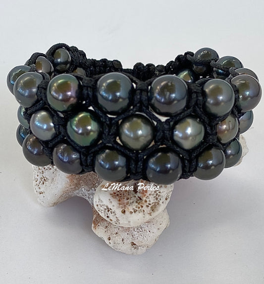 Hawaiian 'upena (fishing ne) Bracelet