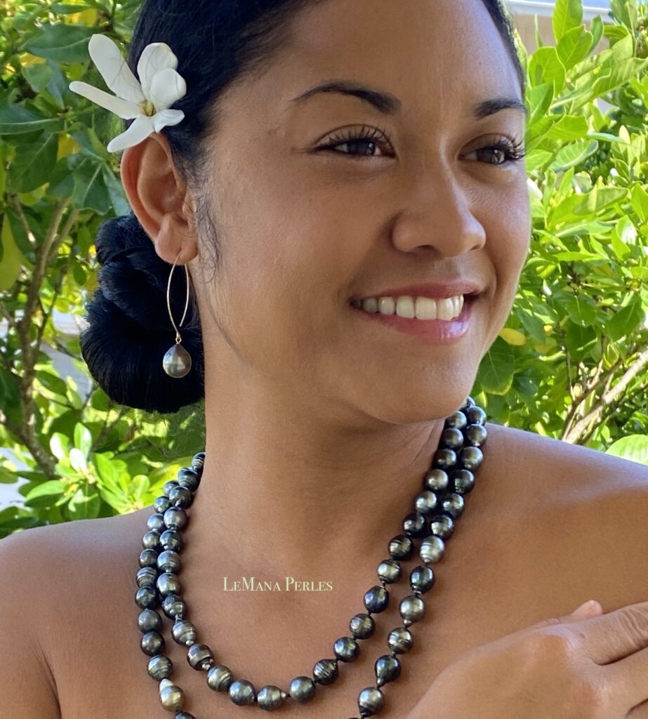 Large Baroque Pearl Earrings