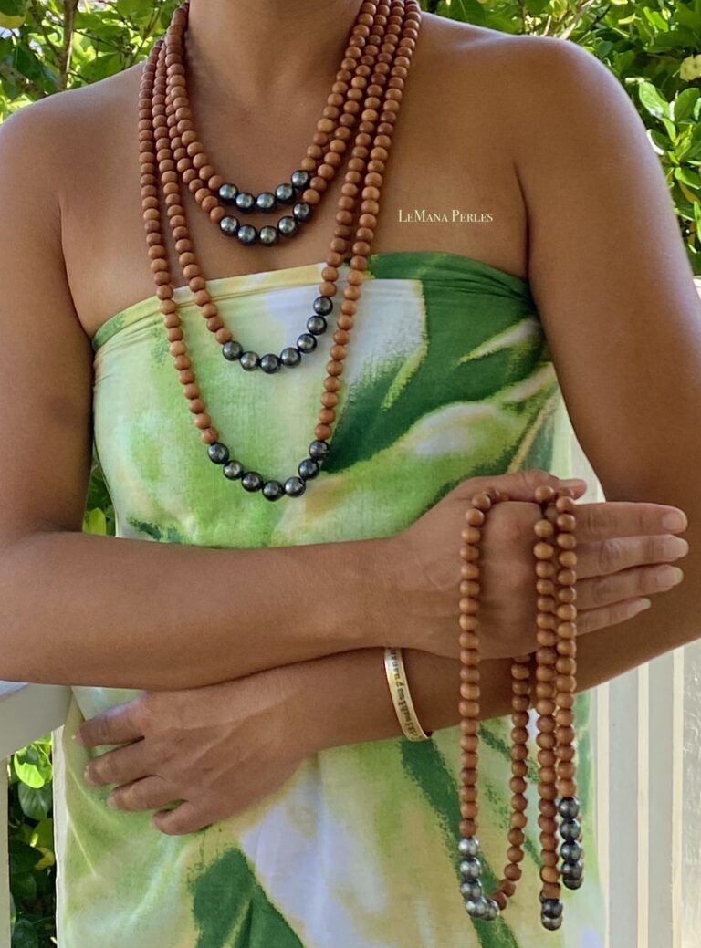 'Iliahi loa Sandalwood Necklace