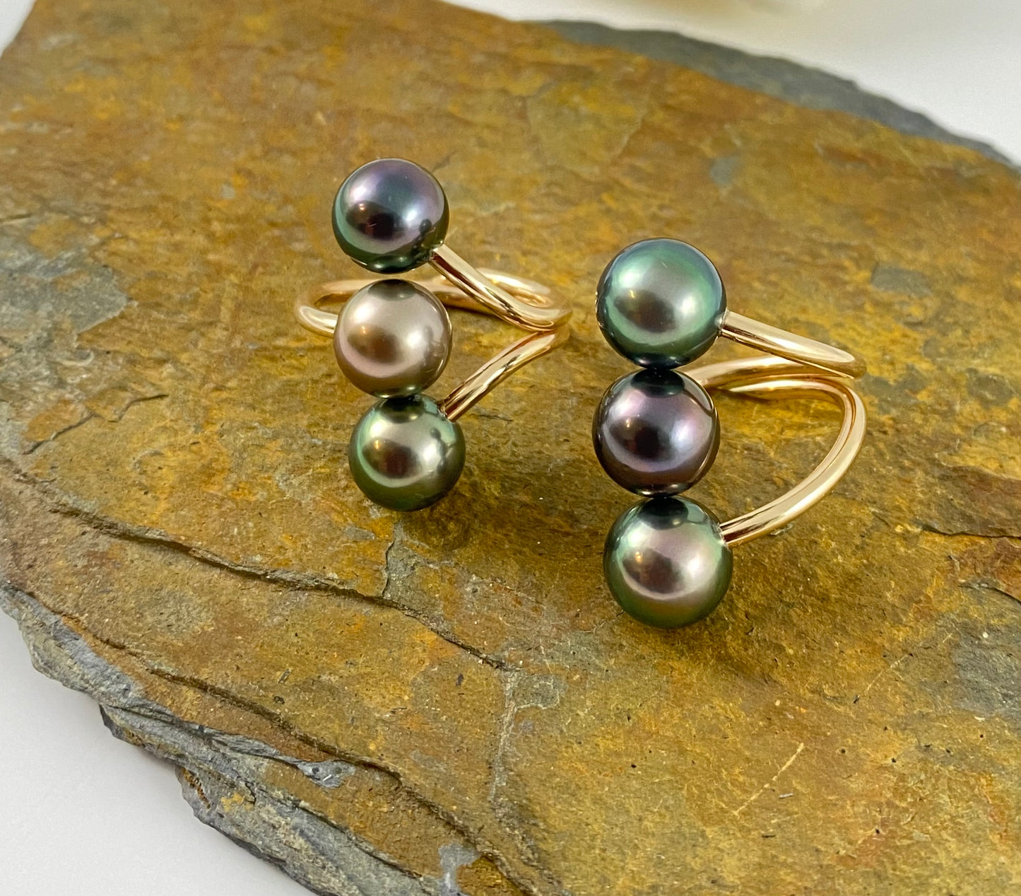 Trilogy Tahitian Pearl Ring