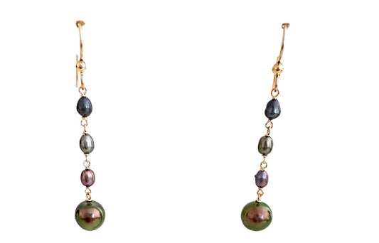Hilo Tahitian Pearl Earrings