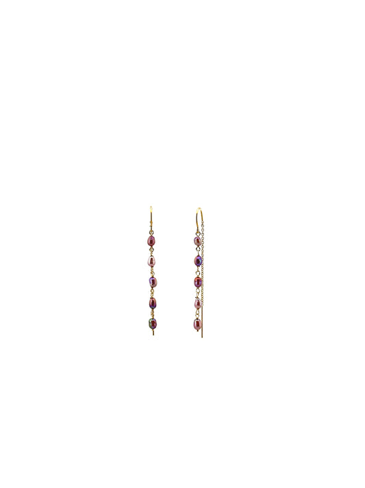Edison Keshi Threader Earring