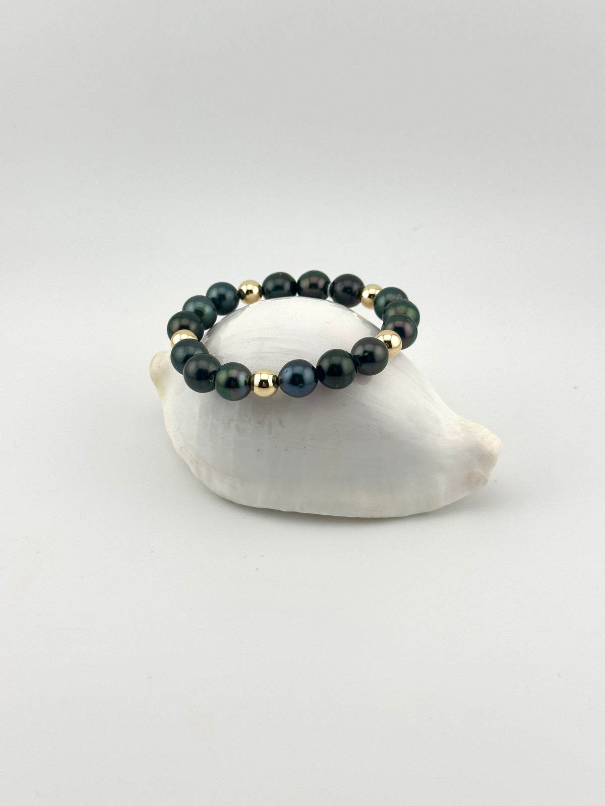 Stretchy Tahitian Pearl Bracelet
