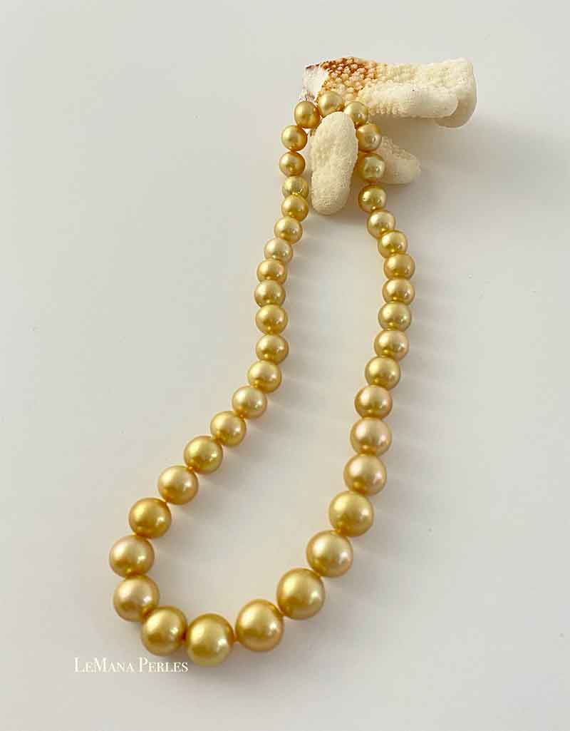 South Sea Golden Pearl Strand