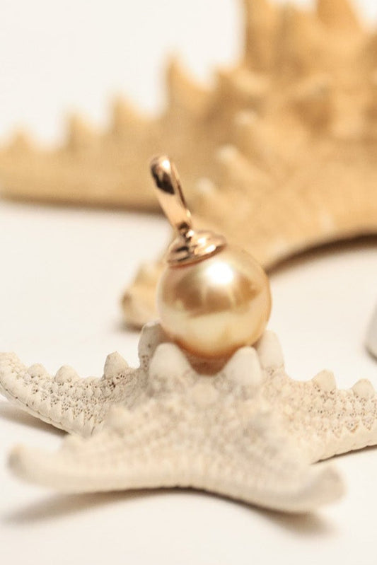 14KT Ho'onani South Sea Pendant