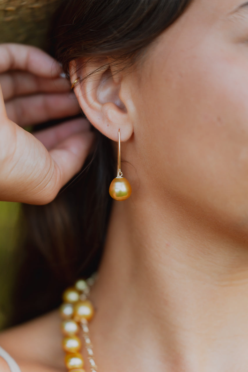 Large French Hook Earrings