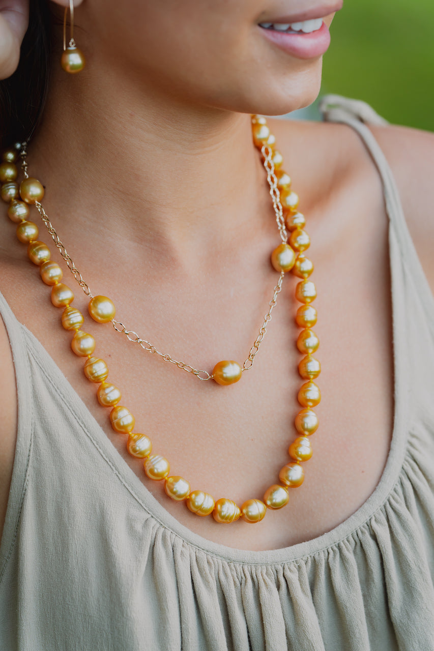 South Sea Golden Pearl Strand