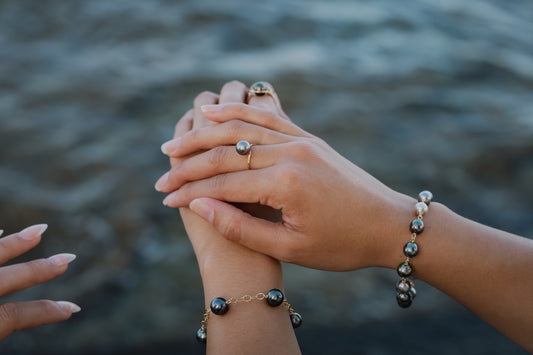Stackable Tahitian Ring