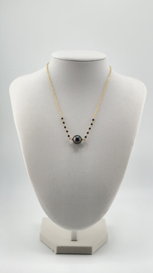 Spinel tie-tie Necklace