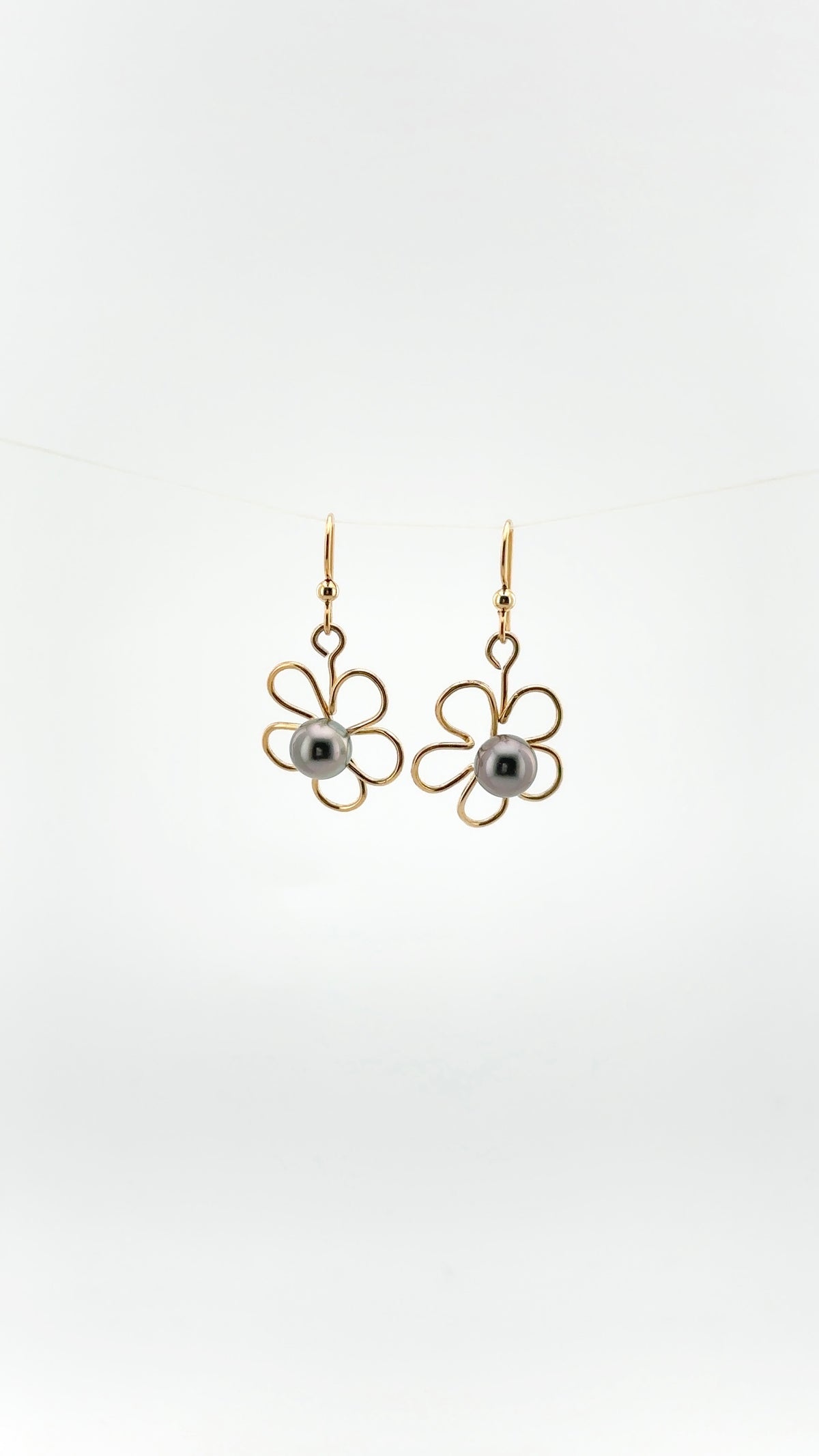Gold-Filled Pua Earrings