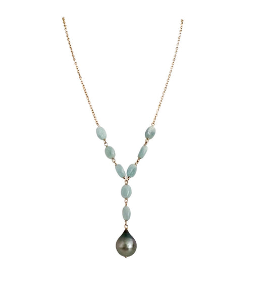 Malina Tahitian Pearl Necklace