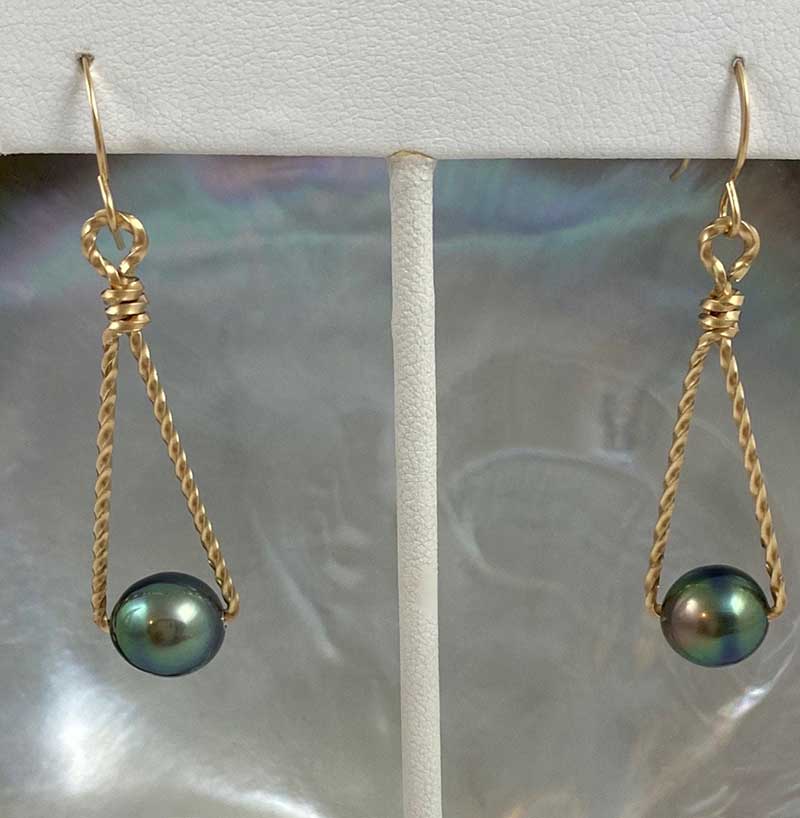 Tahitian Twist Earrings